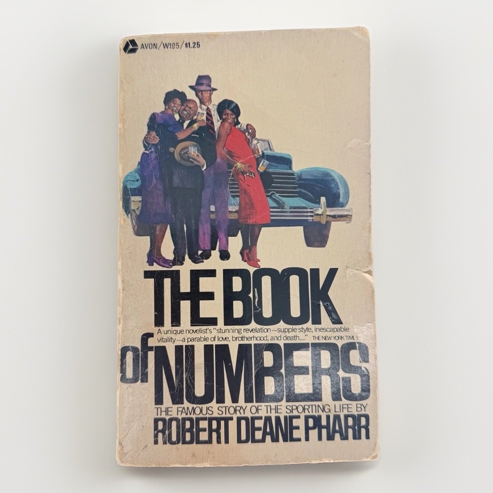 The Book of‎ Numbers Robert Deane Pharr 1970 1st Avon Printing Paperback - Picture 2 of 9